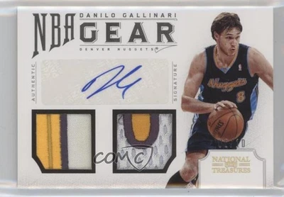 2012-13 Panini National Treasures Prime /10 Danilo Gallinari #19 Auto - Image 1 of 2
