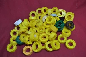 LOT OF 64) 16mm 2" Inch Film Cores / Take-Up Spool. lightly used. - Picture 1 of 1