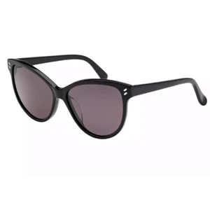Stella McCartney black cat eye sunglasses oversized 57mm - Picture 1 of 14