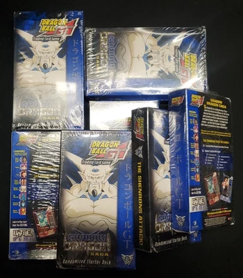 1x Primera 1ª Edición Dragon Ball Z GT Score Shadow Dragon SDS Mazo de Inicio Foto 1 de 4