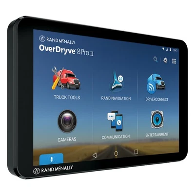 Rand McNally OverDryve 8 Pro II Truck GPS & Connected Tablet, Car Navigation - Image 1 of 3
