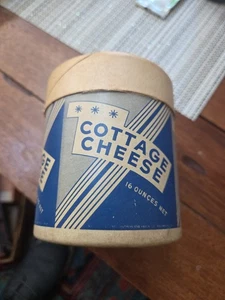 Contenedor de cartón vintage de queso cottage SOUTHERLAND de 1 lb - Imagen 1 de 7