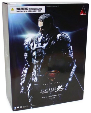 SUPERMAN MAN OF STEEL GENERAL ZOD PLAY ARTS KAI ACTION FIGURE Cover