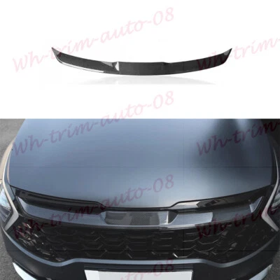 Panel de cubierta de tapa de parachoques de fibra de carbono para Kia Sportage 2023-2025 Foto 1 de 4