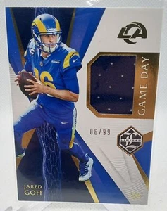 2020 Panini Limited #GD-JG Jared Goff Game Day Swatches #/99 - Picture 1 of 2