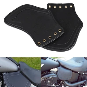Heat Saddle Shield Deflector For Harley Heritage Softail Dyna Electra Road Glide - Foto 1 di 11