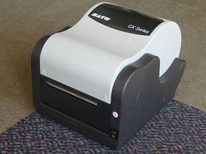 SATO CX400 EX4 Direct Thermal Transfer DT/TT Barcode Printer + PSU 6723 Inch - Picture 1 of 1