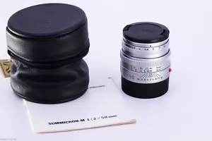 Leica 50mm f/2.0 f2 Summicron M type 5 v5 (11816) chrome chrom l10 - Photo 1/12