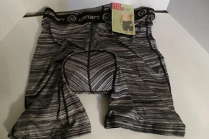 CANARI Crazy Echelon liner Men Padded Cycling Brief GreyHeather XXL #7313 NWT E1 - Picture 1 of 9