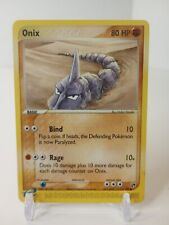 Onix - 71/100 - Ex Sandstorm - Common - Pokemon - NM+