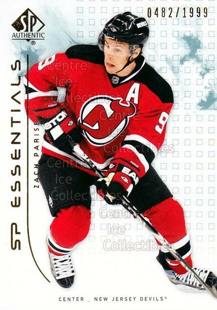 2009-10 SP Authentic #159 Zach Parise - Image 1 of 1
