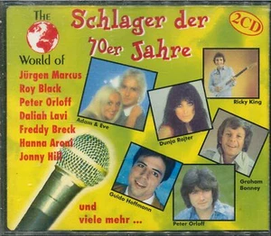 THE WORLD OF SCHLAGER DER 70er JAHRE 2CD-Sampler - Imagen 1 de 2