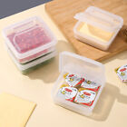 Butter Cheese Slice Storage Box Refrigerator Fruit Vegetable Fresh Keepi;