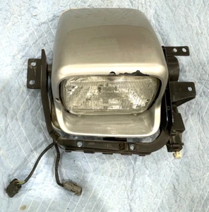 84-87 Corvette C4 Headlight Assembly Passenger R Side RH w/ REBUILT Motor SILVER - Picture 1 of 23