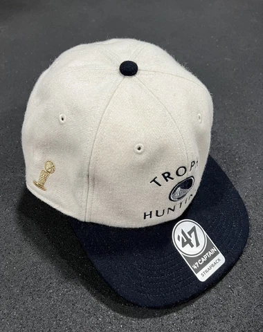 Trophy Hunting Golden State Warriors 2022 Ring Night Stephen Curry Hat RARE!!!! Cover