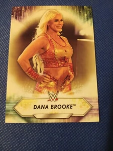 Tarjeta de lucha libre 2021 Dana Brooke Topps WWF WWE RAW #105 - Imagen 1 de 2
