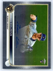 2022 Topps Chrome #RA-JC Jake Cousins Rookie Autographs - Picture 1 of 2