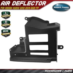 Passenger Side Lower Radiator Support Air Intake Duct for Nissan NV200 2013-2021 - Picture 1 of 9