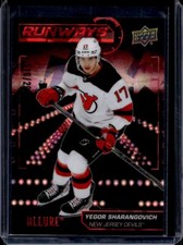 2022-23 Upper Deck Allure Yegor Sharangovich Runaways Red /299