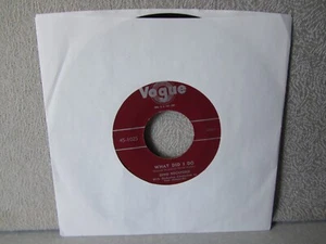 ROCKFORD,GINO 7"vinyl...WHAT DID I DO/SOMETHING WONDERFUL...VOGUE...VG++... - Picture 1 of 2
