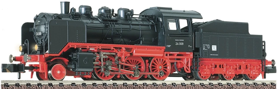N Scale Fleischmann 7143 2-6-0 DR Class 24 009 Steam Locomotive Steppenpferd NIB - Image 1 of 1