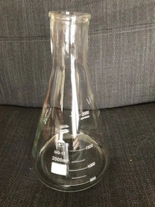 Karter Scientific 2000 ml Glaskolben, GG-17 - Bild 1 von 4