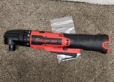 Chave de fenda Snap-on™•CTSR761 14.4 1/4" ângulo reto microíon de lítio•Somente ferramenta•Nova - Imagem 1 de 3