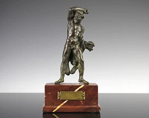 Seltene Grand Tour Bronze Figur 19. Jahrhundert Satyr Pergamon Berlin - Bild 1 von 5