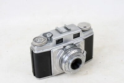 TESTADO Agfa Super Silette telêmetro 35mm câmera Apotar 3.5/45 1953-58 - Imagem 1 de 4