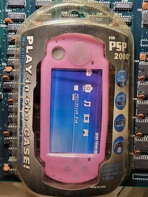 PSP-2000 Play-In-The-Case Pink (2008) Brand New Factory Sealed Hong Kong Import - Image 1 of 4