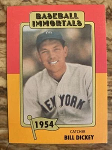1980 Topps BASEBALL IMMORTALS BILL DICKEY #71 - NEW YORK YANKEES - NM/MT - Picture 1 of 2