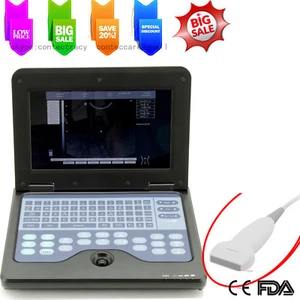 CE Digital Portable Ultrasound Scanner B ultrasonic Machine+7.5MHZ linear porbe - Picture 1 of 12