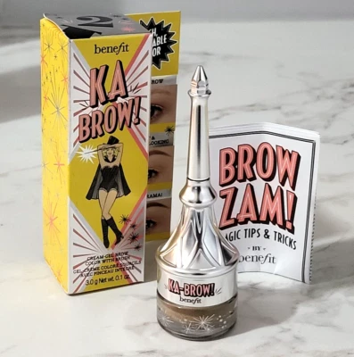 BENEFIT Ka-Brow Crema Gel Cejas Color #2 Cálido Rubio Dorado ~ Tamaño Completo Nuevo en Caja Foto 1 de 3