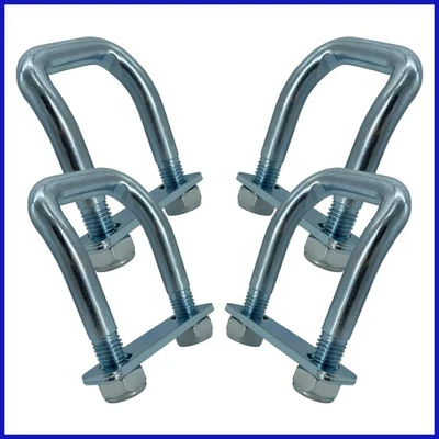 4x Zurrbügel 2000 daN U Bügel zur Ladungssicherung Zurröse Zurrring Zurrmulde 2t - Bild 1 von 3