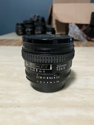 Nikon AF Nikkor 20mm 1:2.8D Camera Lens - Image 1 of 4