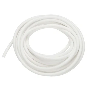 Silicone Foam Seal Strip, 6M(19.7FT) 3 Mm(0.12")Dia Round Solid Sponge, White - Imagen 1 de 6