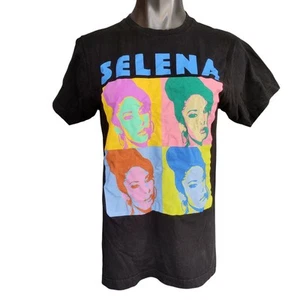 Selena Gomez Official Merch Unisex M Black/Color Block Graphic Tee - Picture 1 of 3