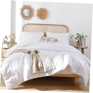 Twin/Twin XL Comforter Set for College Twin/Twin XL Comforter 66"x90" White - Picture 1 of 8