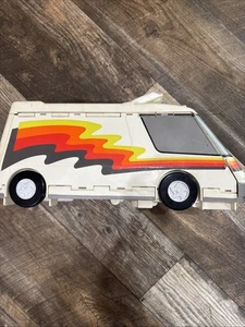 Vintage Micro Machines Super Van City Camper RV Fold Out Playset 1991 Galoob - Picture 1 of 7