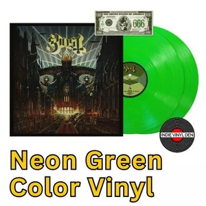 Ghost - Meliora (Deluxe 10th Anniversary) - Neon Green 2LP Vinyl Record * - Imagen 1 de 1