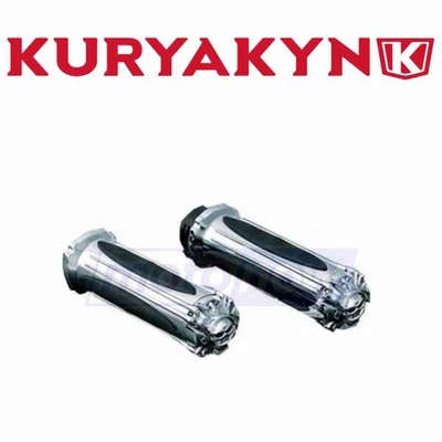 Kuryakyn Premium Zombie Grips for 2010-2013 Harley Davidson FLTRX Road Glide ce Foto 1 de 4