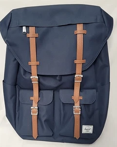 Herschel Supply Co Buckingham Large 33L Backpack Navy Blue Rucksack Drawstring - Picture 1 of 5