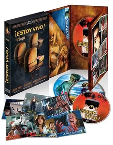 Trilogia Estoy Vivo 3 BDs Digipack Edición Limitada y Numerada con 8 Postales [B - Imagen 1 de 1