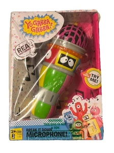 2013 Jazwares Yo Gabba Gabba Break it Down Toy Real Microphone NEW SEALED #72016 - Picture 1 of 4