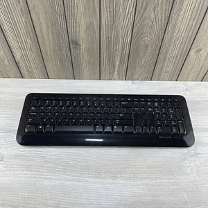 Microsoft Wireless Desktop 800 Black Keyboard Model 1455 Keyboard Only - Picture 1 of 20