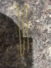 22ct Gold Plated Men's Necklace, costume jewellery, new