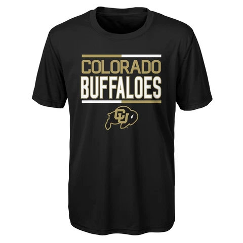 NCAA by Outerstuff NCAA Colorado Buffaloes Youth Boys "Flag Runner" Dri-Tek S Cover