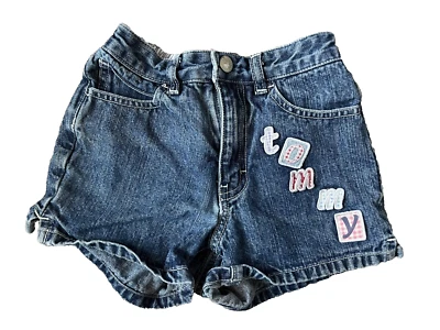 Pantalones Cortos Vaqueros Tommy Hilfiger Niñas Pequeñas Talla 6 Vintage Foto 1 de 3