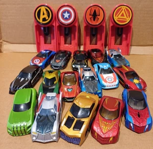 Marvel GO! Collection Diecast style Cars x 16 Thanos / Loki / Thor / Spiderman - Picture 1 of 14