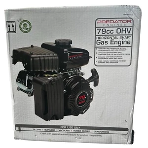 79cc OHV Predator 3hp Horizontal Shaft Gas Engine Blowers Vacuums Water Pump Gen - Picture 1 of 2